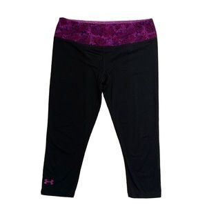 Under Armour Cropped Fitted Heatgear Leggings
